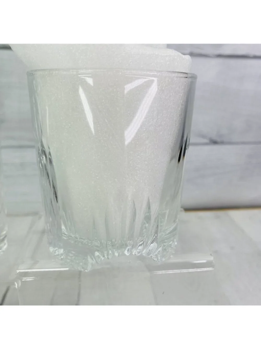 Paksh 7-Piece Italian Crafted Glass Decanter Stopper & Whisky Glasses Set Boxed